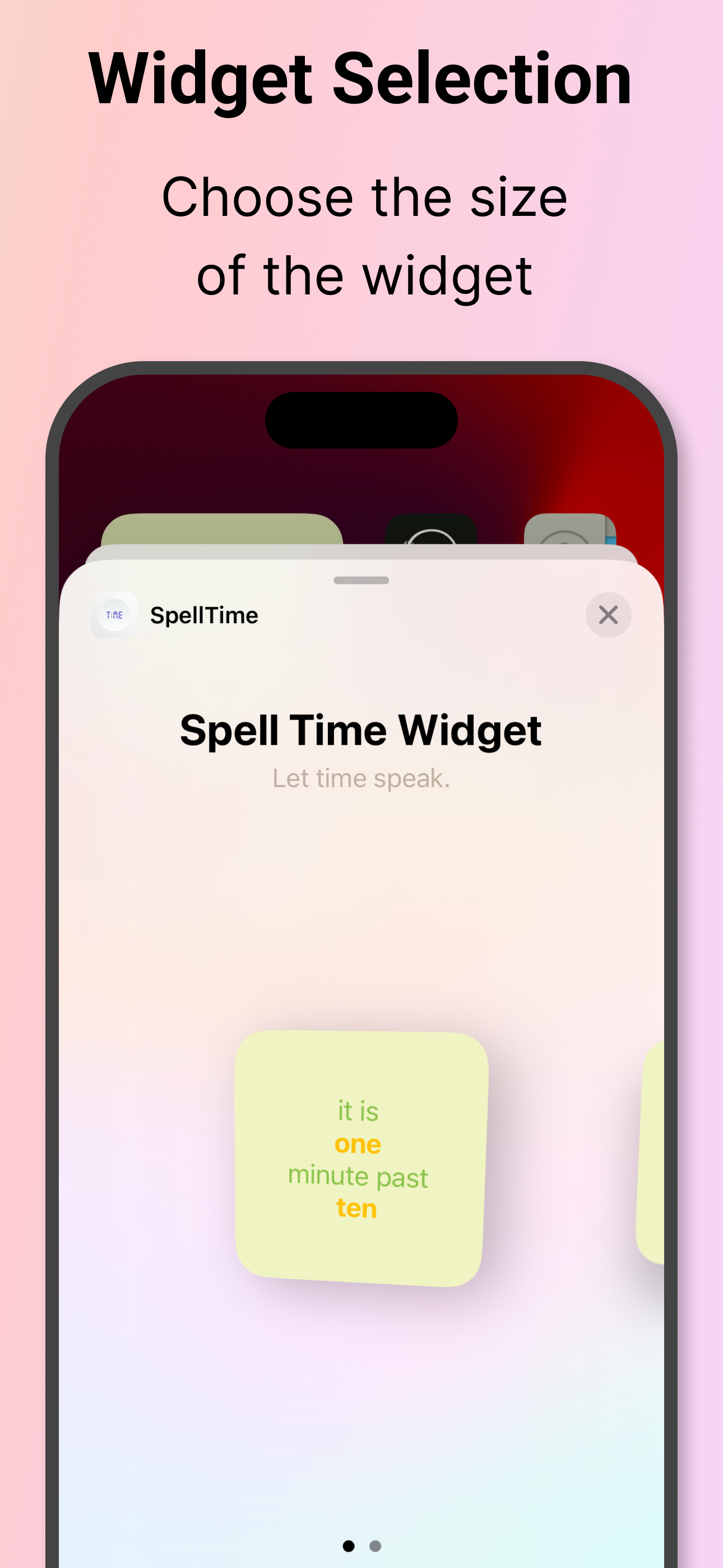 SpellTime Widget screenshot 3