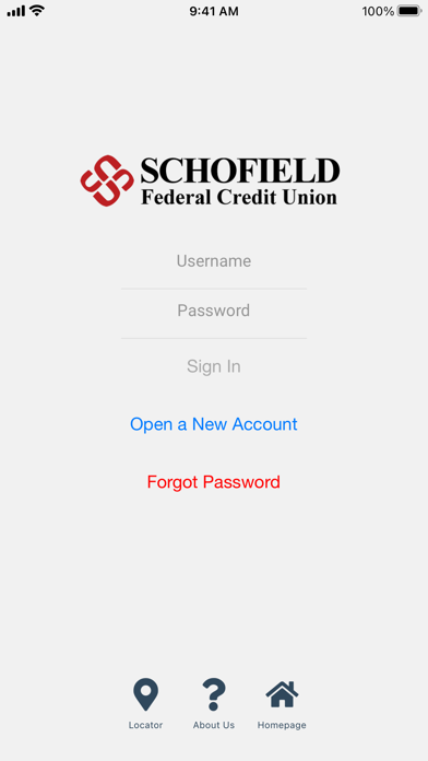 Schofield Mobile App Screenshot