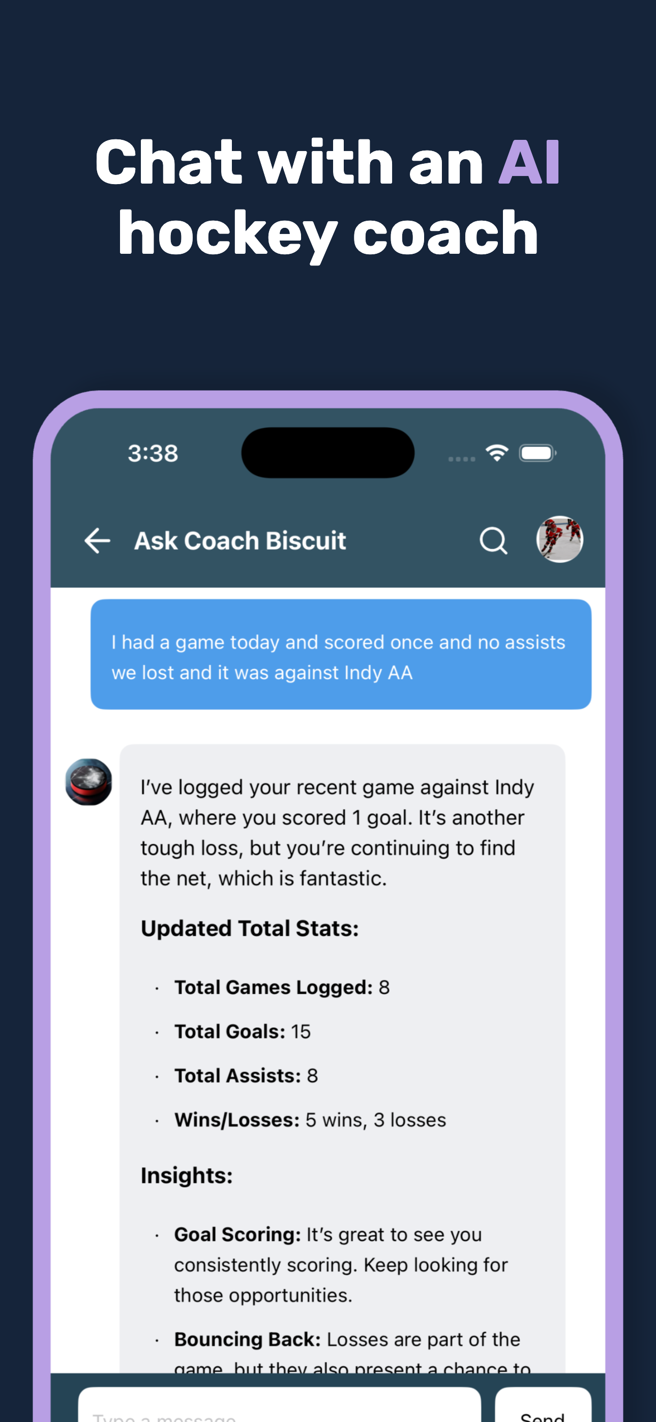 Biscuit: The Hockey App screenshot 7