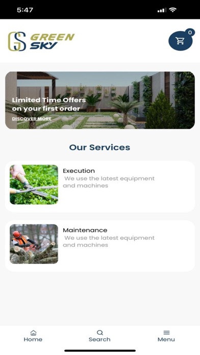 GreenSky For Landscape Service Screenshot