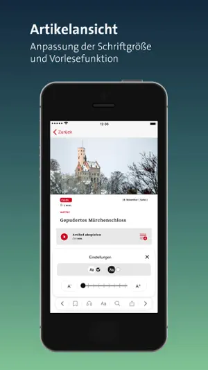 LKZ e-paper screenshot 3