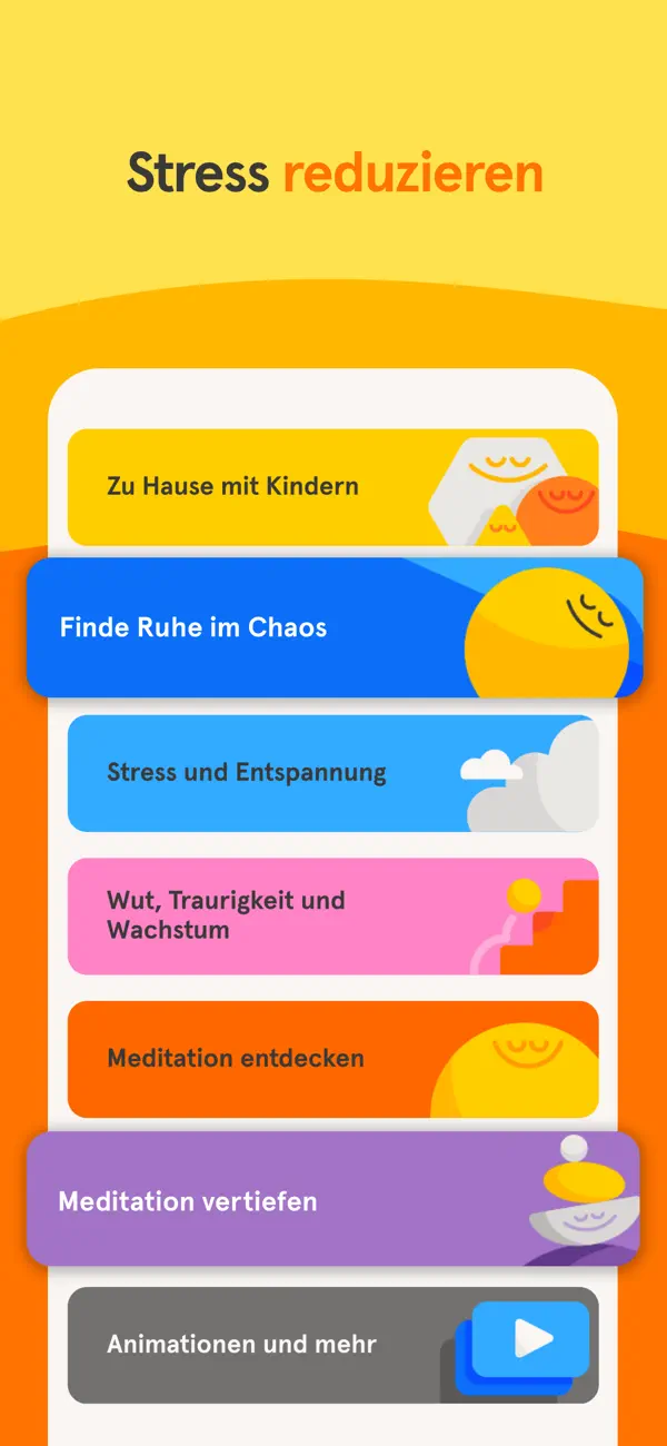 Headspace: Sleep & Meditation iPhone App Screenshot 3 – Gesundheit & Fitness