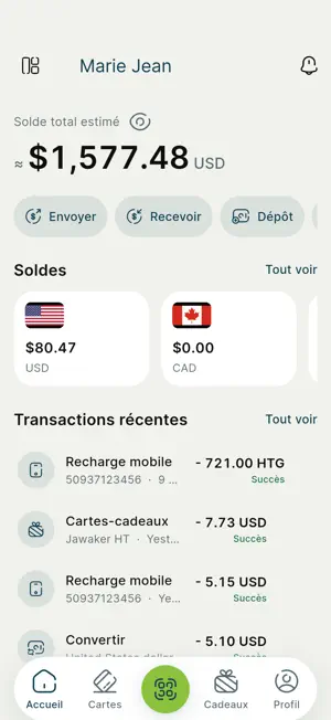 CashMobile - Cash on mobile screenshot 1