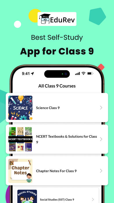 Class 9 Study App by EduRev Screenshot