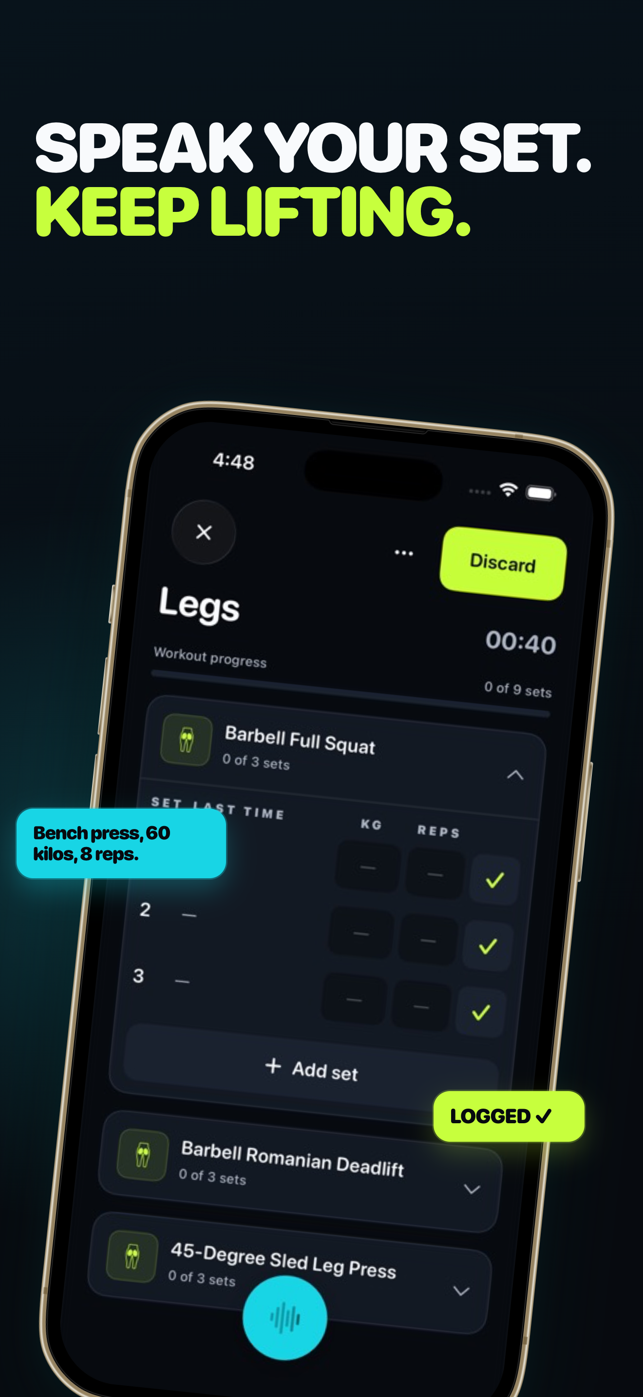 FitMaxxx: Workout Tracker screenshot 2