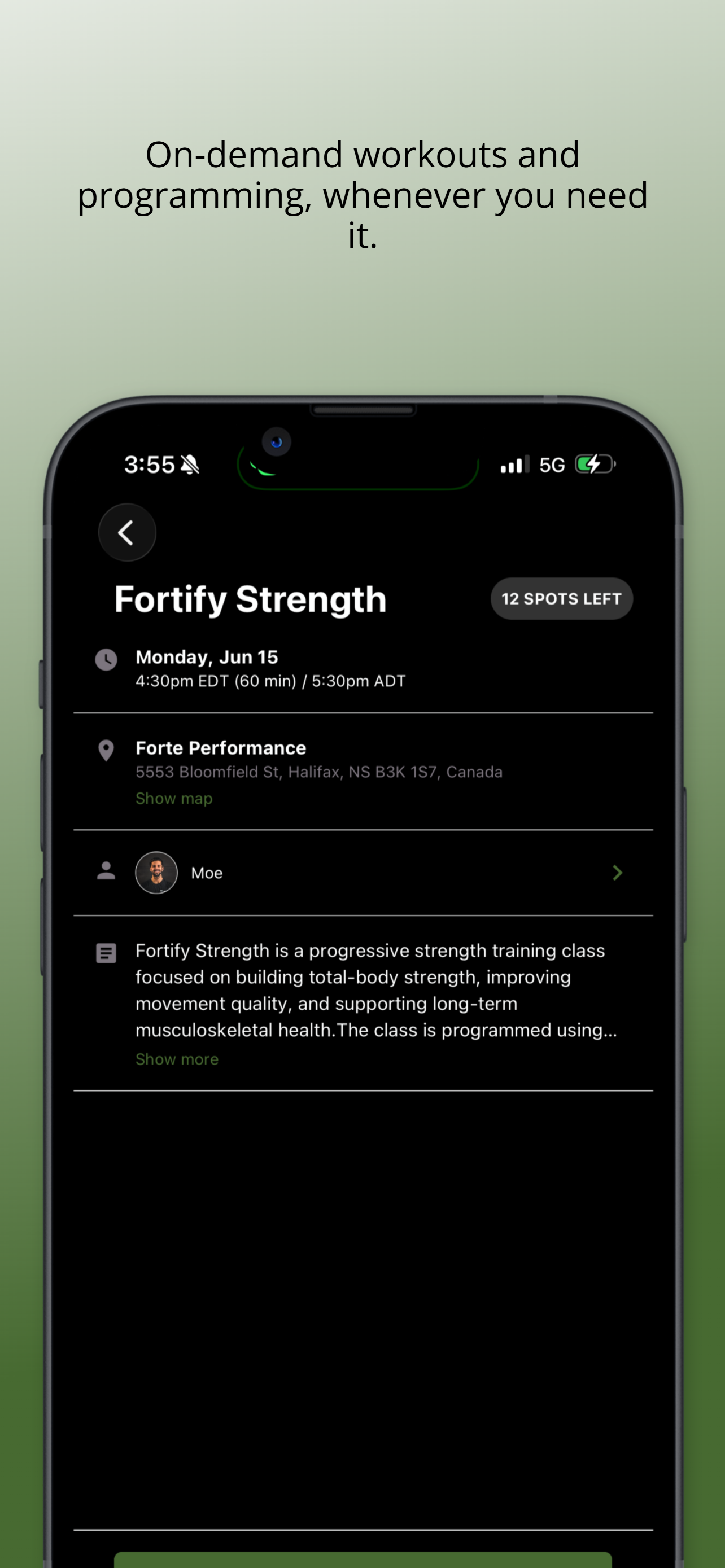 Forte Performance screenshot 4