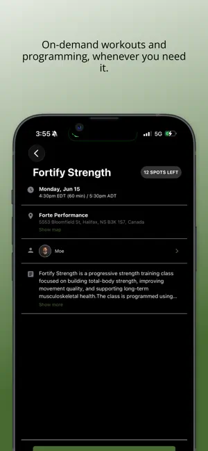 Forte Performance screenshot 4