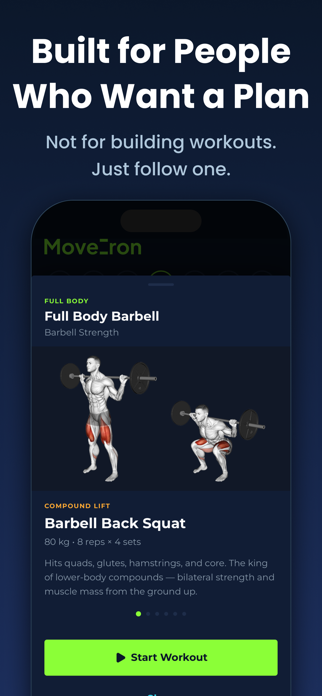 MoveIron: Workout Progression Screenshot 7 of 7
