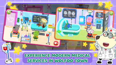 Wolfoo's Town: Dream City Game Screenshot