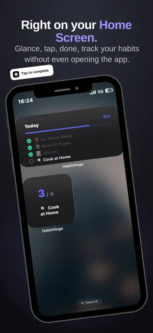 HabitHinge: Habit Tracker screenshot 3