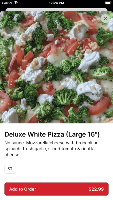 The Deli & Pizza Shop iPhone screenshot 3 - Food & Drink app