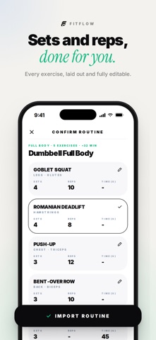 FitFlow: AI Workout Generator Screenshot 2 of 6