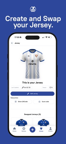 Nine98 - The Footballers App screenshot