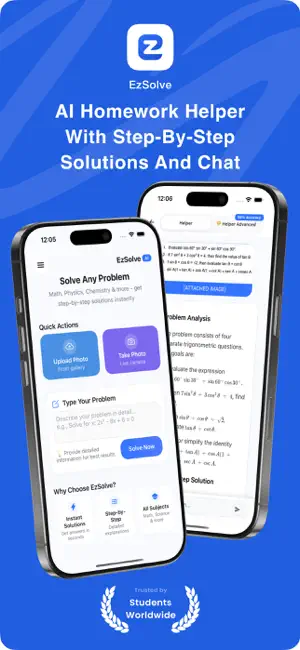 EzSolve: AI Homework Helper screenshot 1