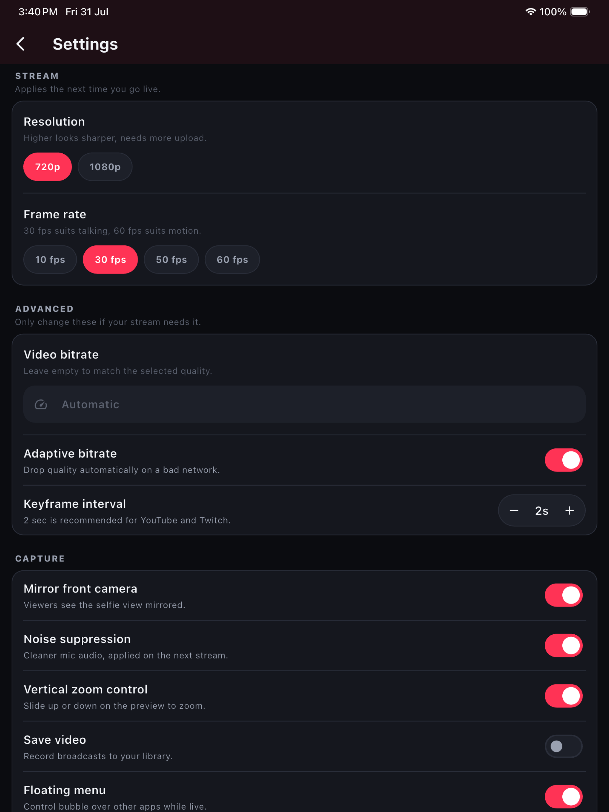 StreamNow: Live Stream Studio screenshot 10