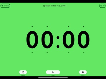 4321 Timer iPad screenshot