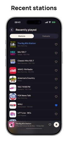 Radio USA Live Online FM & AM iPhone screenshot