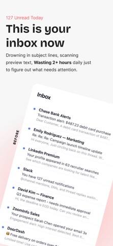 Supamail - AI Email Manager iPhone screenshot