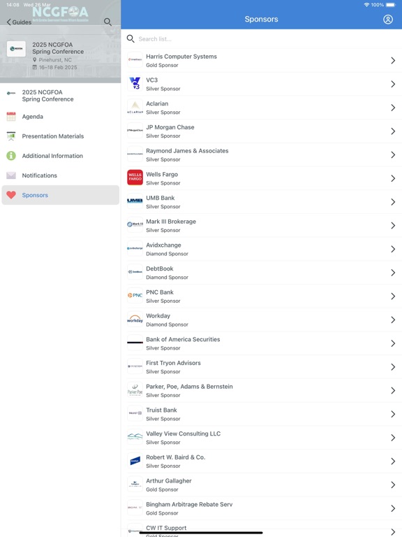 NC League of Municipalities app screenshot 3