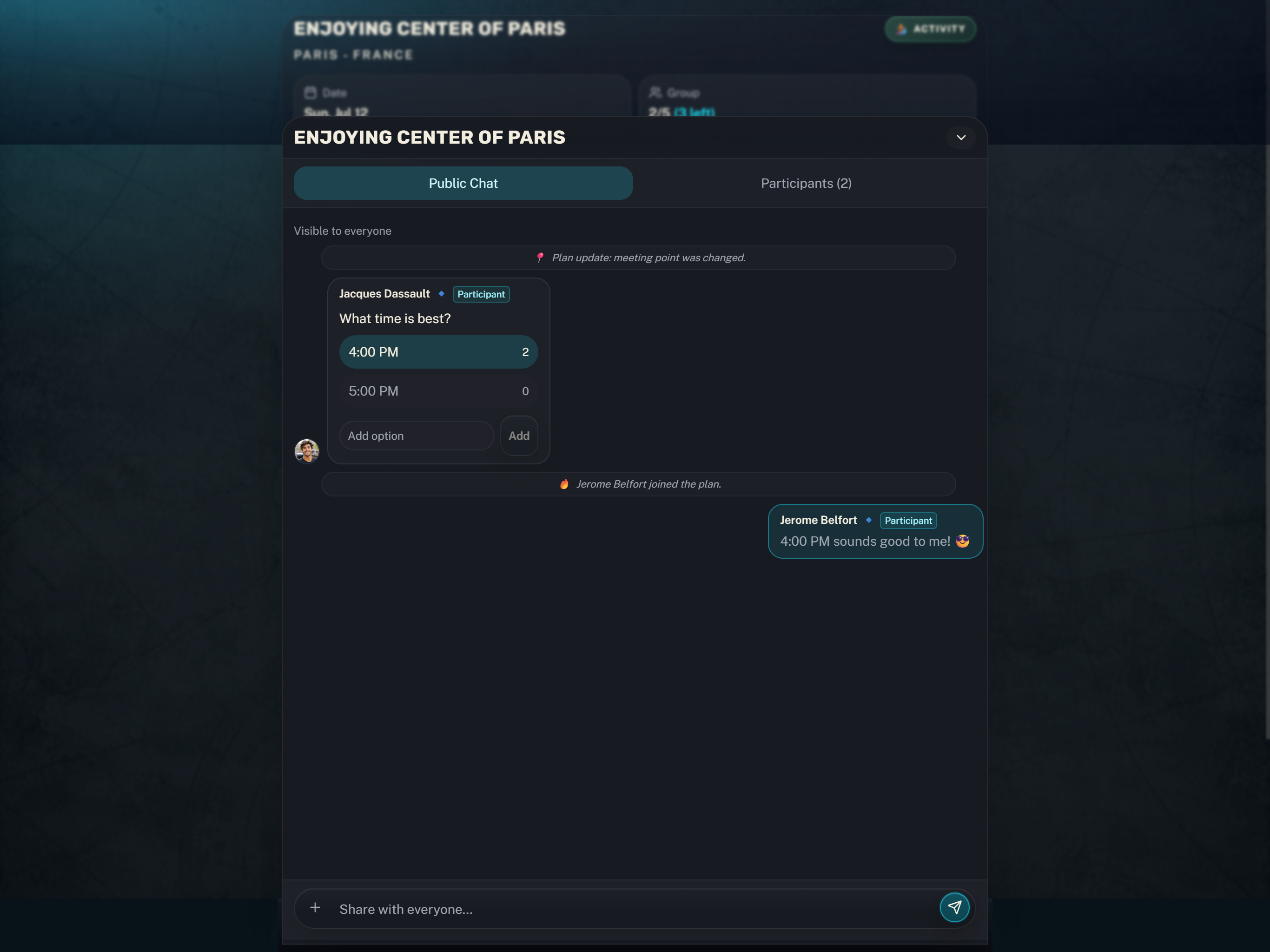 ShareMyWay: Travel Plans screenshot 11