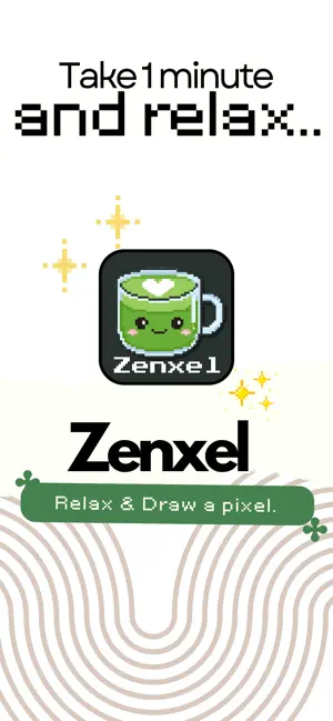 Zenxel - Relaxing Pixel Draw screenshot 1