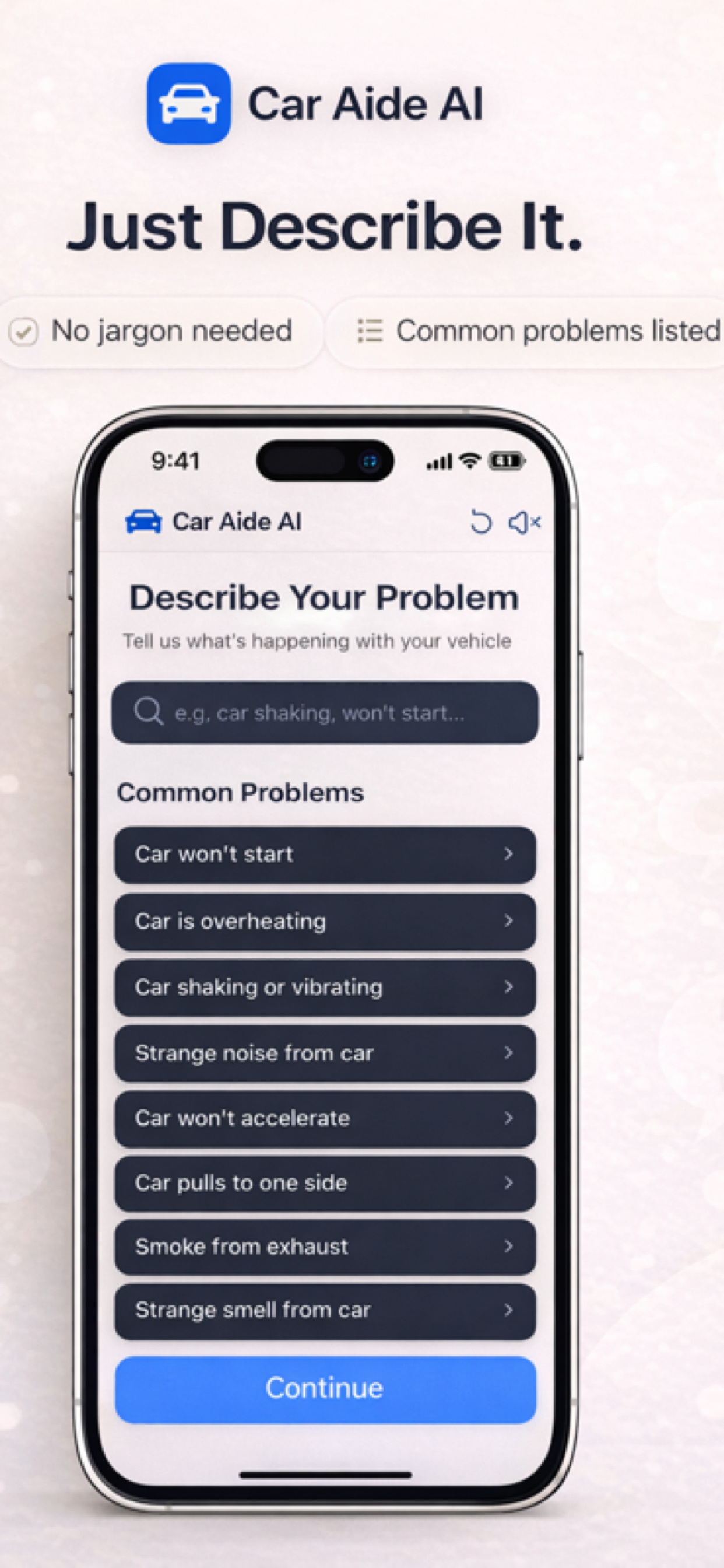 Car Aide AI - Car Mechanic
