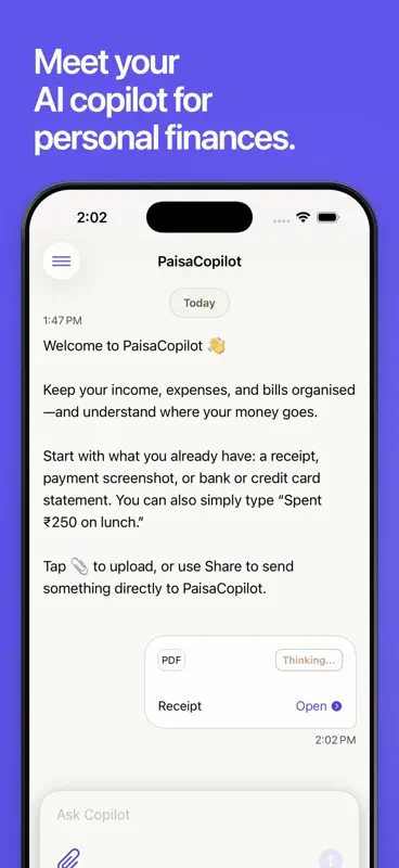 PaisaCopilot screenshot 1 of 7