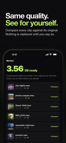 Shrink: Video Size Compressor Screenshot 2 of 5