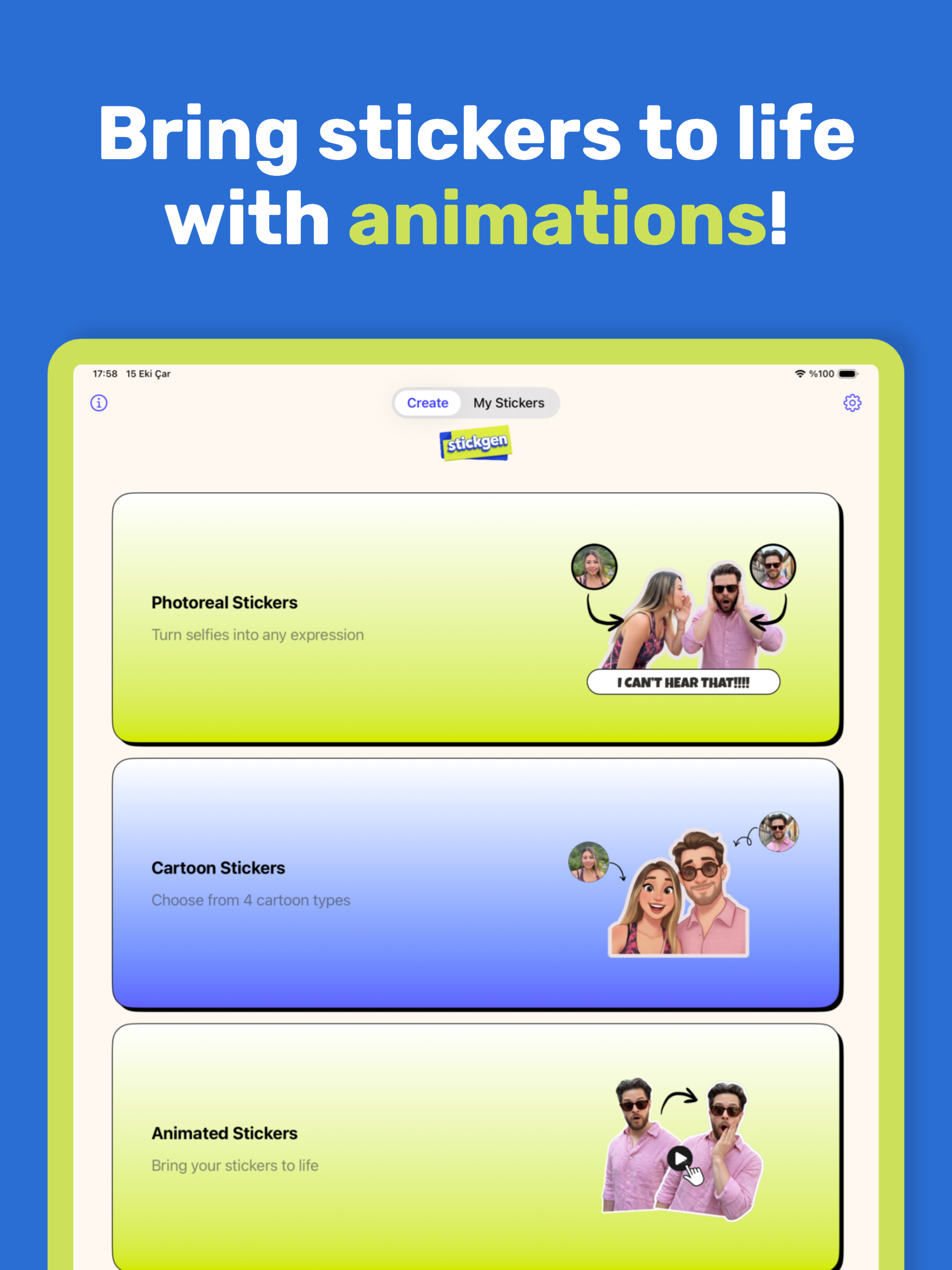StickGen: AI Sticker Maker screenshot 11