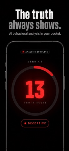 SusAI - AI Lie Detector Test iPhone screenshot