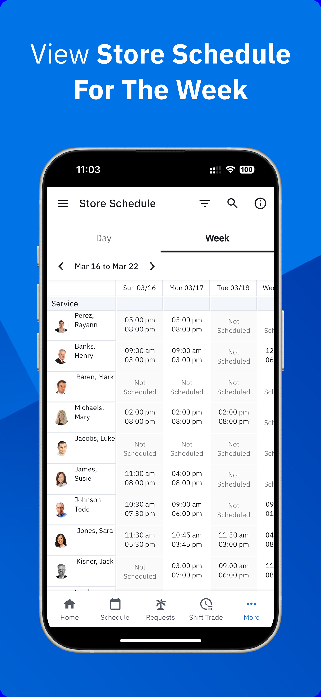 Workcloud Shift screenshot 7