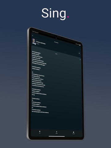 WBAB iPad screenshot