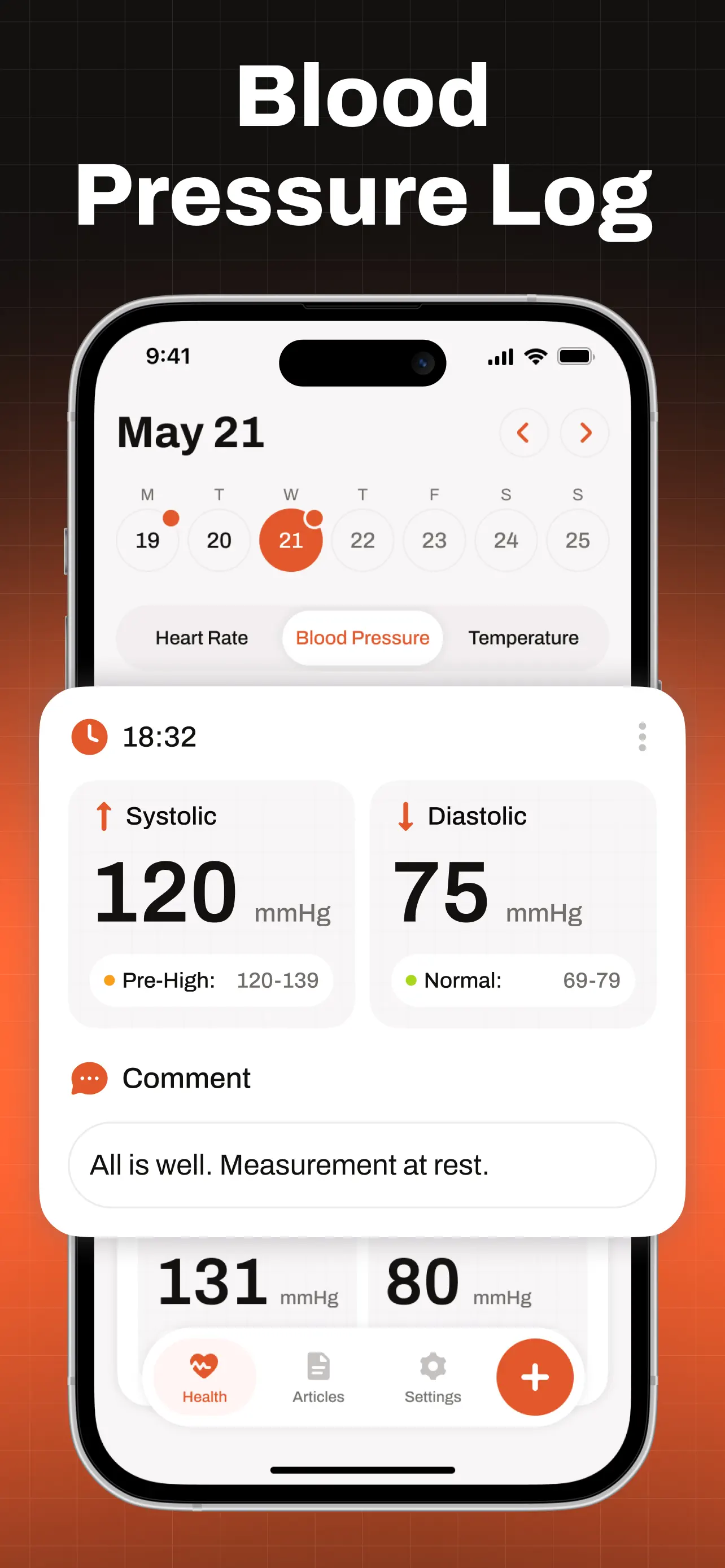 Heart Rate Monitor & BP Check screenshot 4