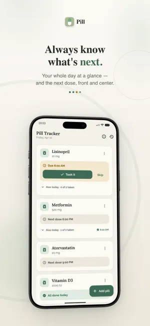 Pill Tracker — Med Reminder screenshot 3
