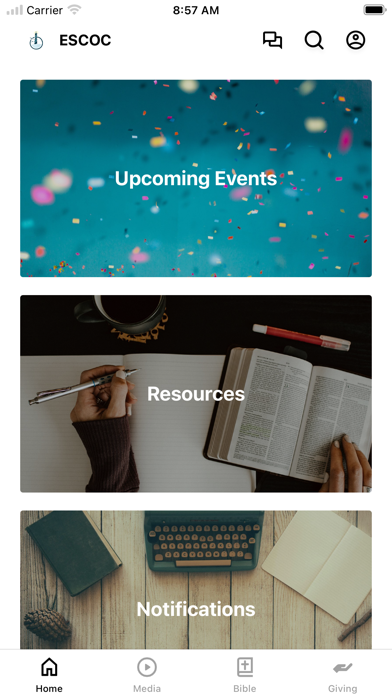Eastern Shore Church of Christ app screenshot