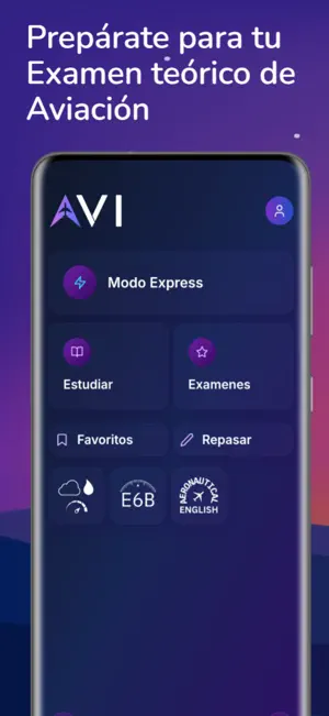 AVI Examen Aviación screenshot 1