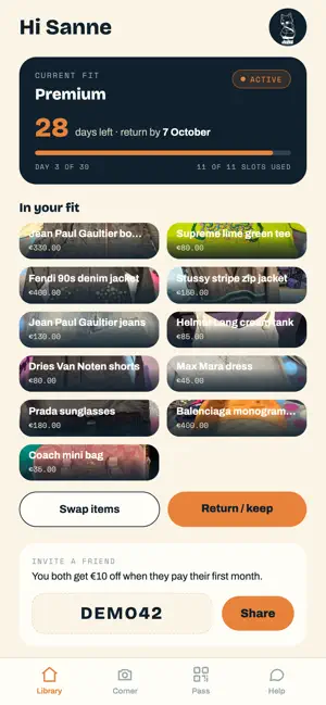 Rejoes Fits screenshot 1
