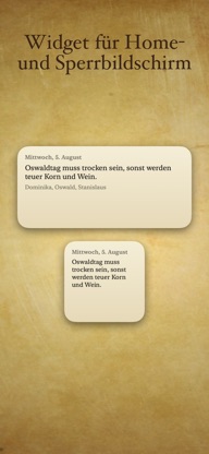 Bauernkalender screenshot 6