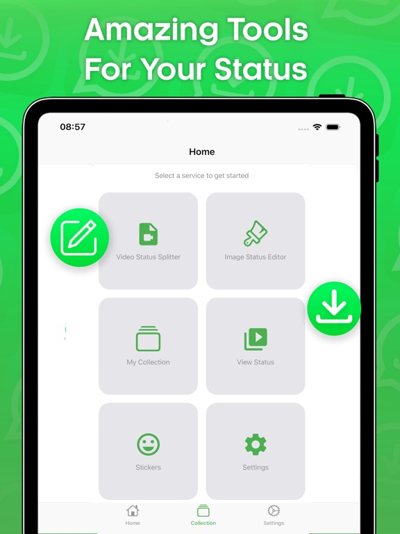 Status Saver and Save Story iPad screenshot 4 - Social Networking app