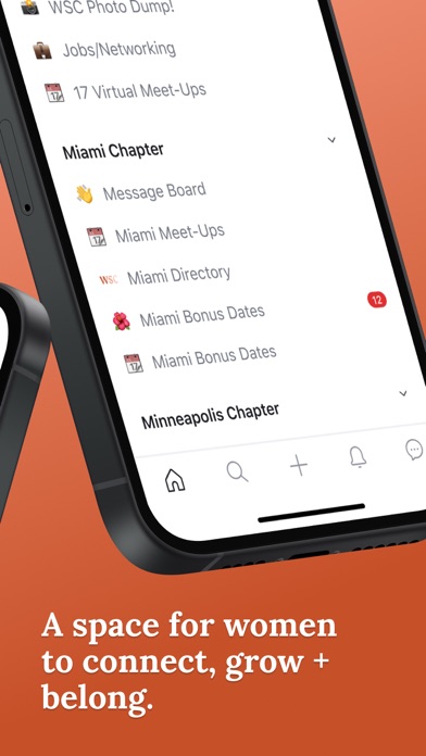 The Women's Social Club iPhone screenshot 2 - Social Networking app