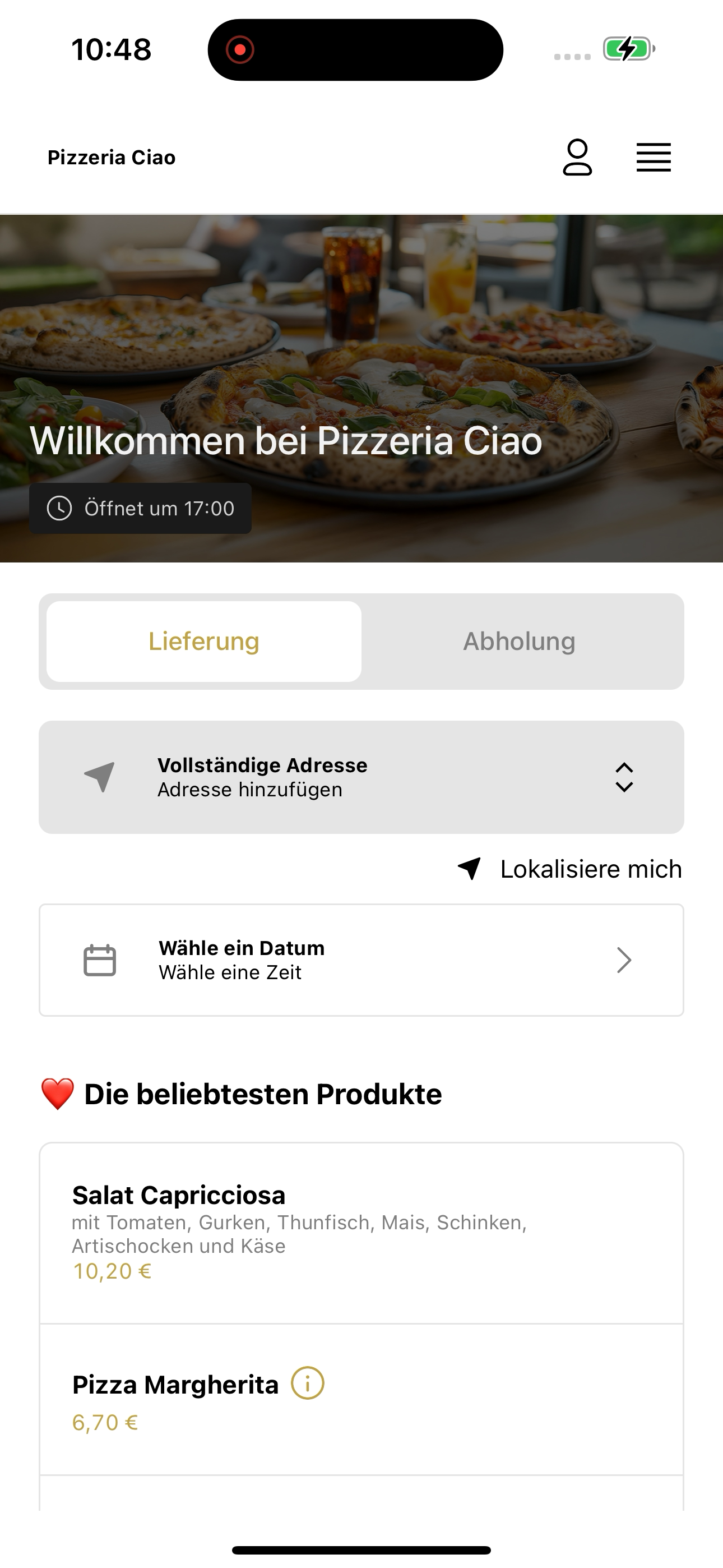 Pizzeria Ciao Erkelenz screenshot 3