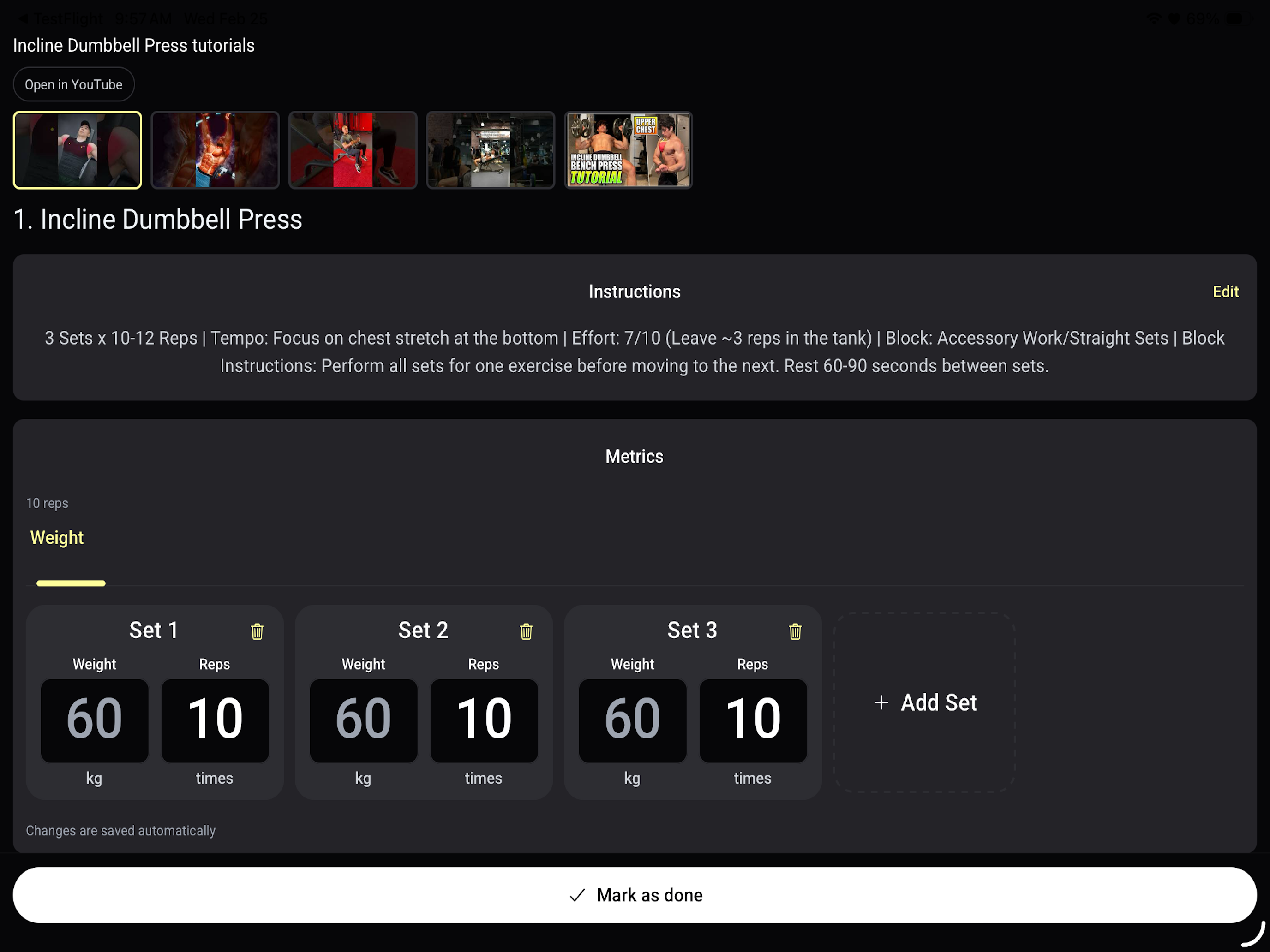 Element 26 Tr[Ai]ner Workout screenshot 13