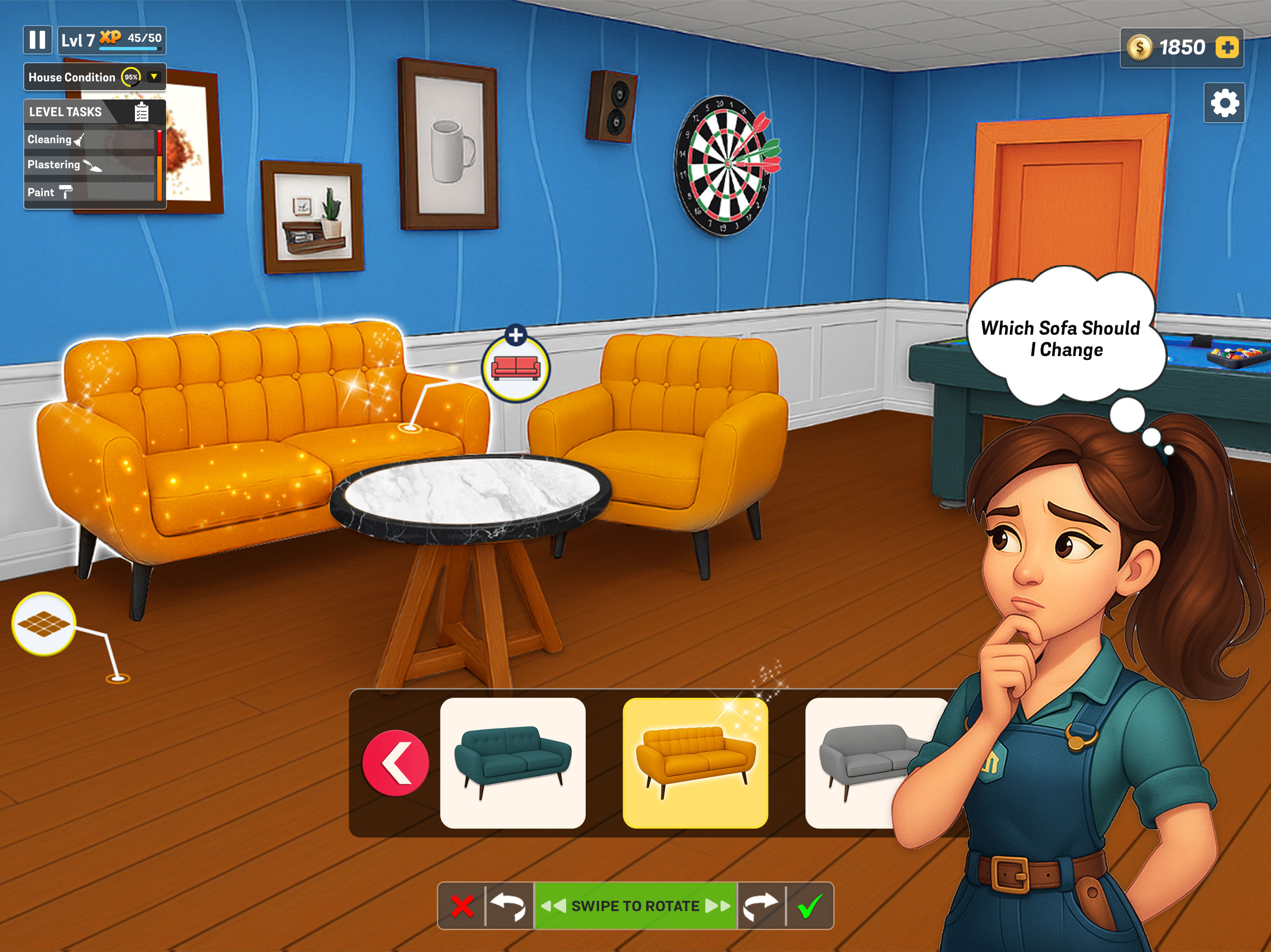 Dream House Design: Home Games screenshot 9