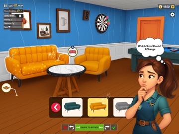 Dream House Design: Home Games iPad screenshot