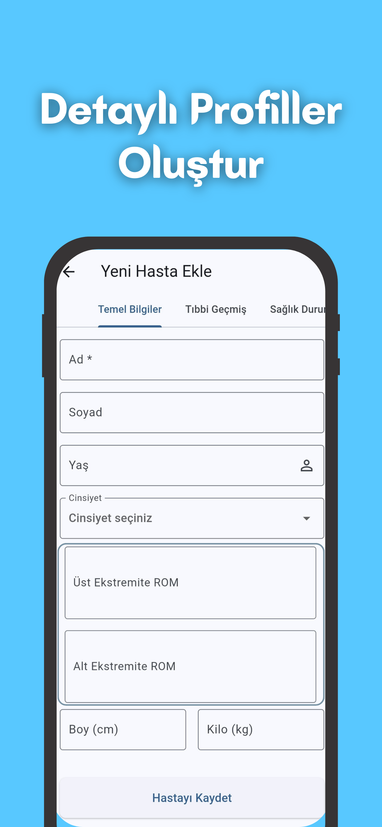 Fizyo Takip: Analiz ve Ölçüm