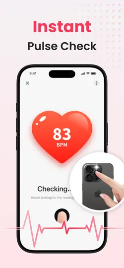 Health Tracker - Heart Rate iPhone Ekran Görüntüsü 1