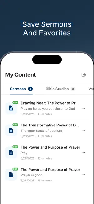 Preach: Sermon Builder screenshot 4