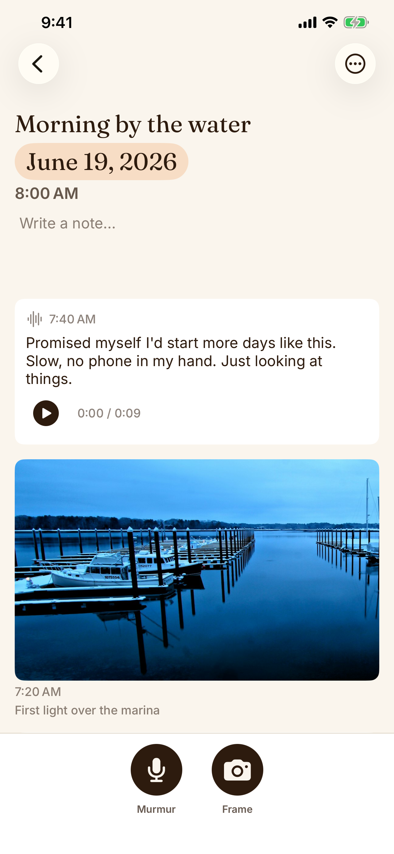 Dayloom Journal screenshot 2