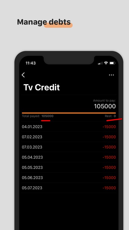 Econozer: expenses tracker screenshot-5