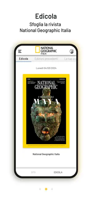 National Geographic Italia iPhone screenshot 2